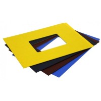 Твёрдые обложки для переплёта "Classic" с покрытием "ткань" с окном