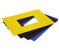 Твёрдые обложки для переплёта "Classic" с покрытием "ткань" с окном