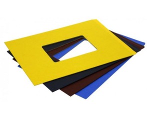 Твёрдые обложки для переплёта "Classic" с покрытием "ткань" с окном