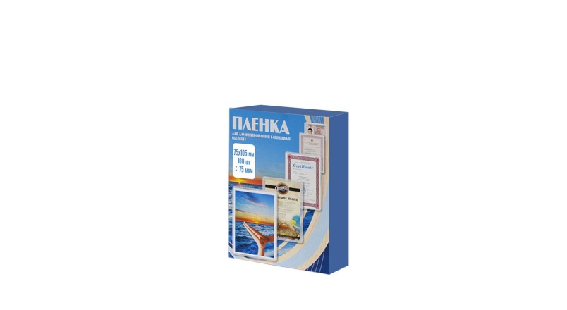 Office Kit Пакетная пленка 75x105 75 мкм