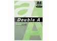 Бумага цветная DOUBLE A, А4, 80г/м2, 500л, пастель, зелёная