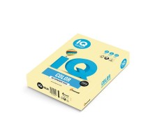 Бумага цветная IQ COLOR YE23, А4, 80г/м2, 500л, жёлтая