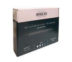 Металлические пружины OfficeKit D11мм белые