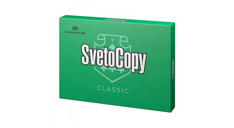 Бумага SvetoCopy classic, А3, класс С, 80г/м2, 500л